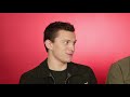 Tom Holland And Chris Pratt Find Out Which Marvel/Pixar Combo They Are