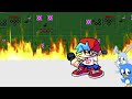 Sonic origins Friday night funkin cutscene