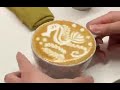 Latte Art *Seahorse*