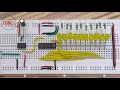 Sound reactive LED chaser using 4017 IC