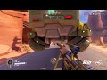Overwatch Ana snipes Hanzo with Biotic Gernade