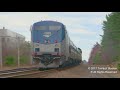 FAST AMTRAK DOWNEASTER TRAINS !!!