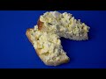 melted cheese with garlic - quick tasty snack