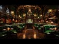 4K St. Patrick's Day Ambience | Upscale Irish Bar with Traditional Irish Music | TV Art Screensaver