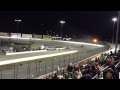 Start of the modified 75 at New Smyrna Speedway.