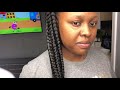 FEED in Braids | small braids| PONYTAIL