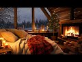 Ethereal Sleep Jazz Piano Instrumental 💤 Smooth Jazz Music in Cozy Winter Bedroom Ambience for Relax