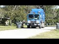 Garbage Truck Can Dumping Polk County FL Republic Services