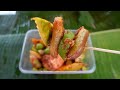 Never get enough of these TROPICAL FRUITS !!! MAJU KRALOK (Cambodian Sour Fruit Salad) | Street Food