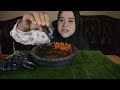 TERLALU NIKMAT!! MUKBANG LALAPAN MENTAH SAMBAL TERASI