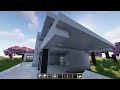 Modern mansion - Minecraft 1.20 tutorial