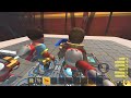 I Built a Custom SPLEEF Arena to Battle my Friends! (Scrap Mechanic Multiplayer)