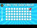 CAN YOU FIND THE ODD EMOJI 🦁🐯(emoji quiz)