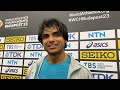 Neeraj Chopra Speaks After Winning First World Championship Gold Medal For India In The Javelin