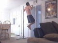 19 Pull Ups from a dead hang