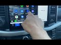 ANDROID AUTO looks like THIS on the F150 Lightning PRO!