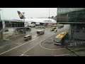 The tarmac traffic at Hong Kong International Airport.