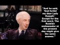 My Grandfather Met Napoleon: Bertrand Russell Interview 1952 - Enhanced Video & Audio [60 fps]