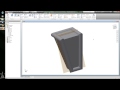 Autodesk Inventor 2014 Sweep Feature Basic Tutorial