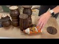 DIY Chunky Candle Holders / Trash to Treasure / my plan B