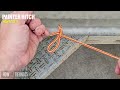 4 Easy QUICK RELEASE Knots you should know!