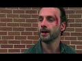 Rick and Shane fight scene