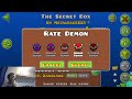 The Secret Box 100% (insane spongebob demon) by Zanzlanz | Geometry Dash