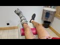 Achilles tendon rupture. 0-6 week Rehabilitation protocol. Riabilitazione rottura tendine d'Achille.