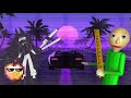 Miss Cirlce and Baldi play Build mode together..