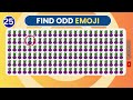 Find the ODD One Out | Emoji Quiz |