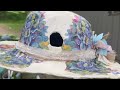 Decoupage ! DiY Dollar Store hat into Bird house!