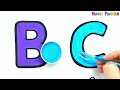 ABC Fruits Drawing, Painting and Coloring for Kids & Toddlers | Draw, Paint and Learn #210
