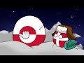 Não tentas ir pra Groenlândia!( countryballs )