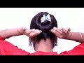 Wow! Perfect Low Bun Hairstyle With Clutcher | Very Easy Juda Bun Hairstyle For Summer 2024