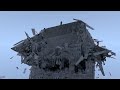 WTC Simulation - World Trade Center Case Study - Blender Demolition (Demo 3)