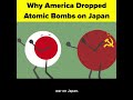 Why Did The United States Drop Atomic Bombs On Japan?