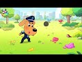 The Key-Stealing Cat | Safety Tips | Police Chase | Kids Cartoon | Sheriff Labrador | BabyBus