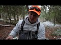 Solo Winter Camping! Steelhead Catch & Cook (CAVEMAN STYLE)