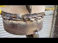 Learn to weld pipes in the horizontal position 7018