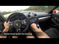 2021 Porsche 718 Cayman GTS 4.0 POV Test Drive (3D Audio)(ASMR)