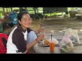 Tuk prahok dipping sauce with mixed tropical fruits