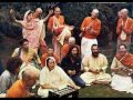 GEORGE HARRISON , HARE KRISHNA MANTRA,  LONDON, with Hare Krishna devotees