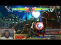 Street Fighter Fan Reacts to Marvel vs Capcom 3 Characters & Hyper Combos (Part 2)