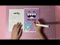 paper diy 🌸 toca boca outfit blind bag | tutorial | ASMR | applefrog