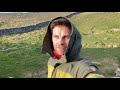 WILD CAMPING SOLO at Malham Cove | Gordale Scar in the YORKSHIRE DALES UK backpacking tent reservoir
