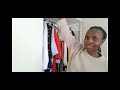 WEEKLY VLOG|| Declutter and Organize My Closet With Me | Massive Closet Declutter and Transformation