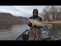 Spring Fishing on the Mississippi River for Walleyes and Smallmouth