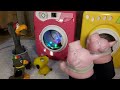 🐷 Heavy items in washing machines by HAPPY PIGS (toy washing machines modified)