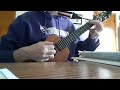 Holy holy holy-- hymn ukulele chord melody