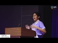 Anavi Khanna- Head Girl addresses student council during Investiture Ceremony 2022-23